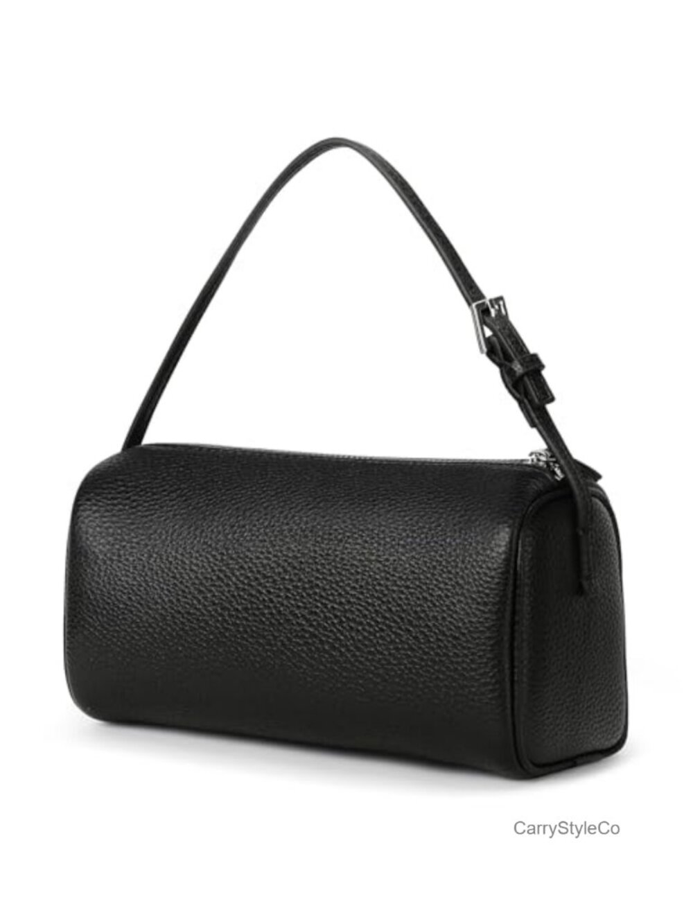 Vegan Leather Mini Hobo Purse with Adjustable Strap
